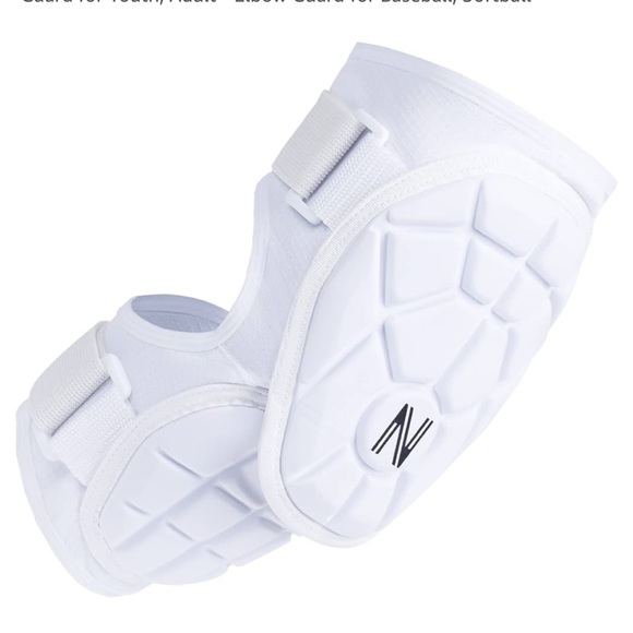 Nuribase Other - NWT Baseball Batters Elbow Guard Softball Elbow Guard for Youth White Youth Size